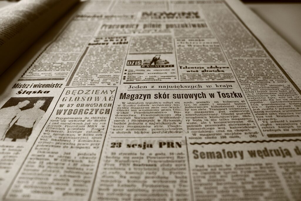 old newspaper, newspaper, retro-350376.jpg